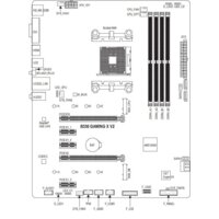 Материнская плата Gigabyte B550 Gaming X V2 (rev. 1.0/1.1/1.2) - Изображение №5 — Chaika Market
