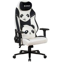 Игровое (геймерское) кресло Brave Kung Fu Panda (черный/белый) — Chaika Market