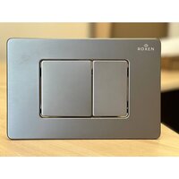 Унитаз подвесной Roxen Antares One Rimless 6 в 1 StounFix Dual Fresh 614314 (оружейная сталь/металл) - Изображение №15 — Chaika Market