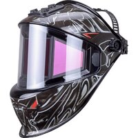 Сварочная маска FoxWeld Корунд Мега 5989 (черный) — Chaika Market