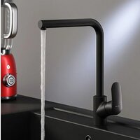 Кухонная мойка Berge BR-7602 + Like F8005022 (черный) - Изображение №7 — Chaika Market