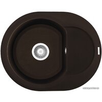 Кухонная мойка Elleci Easy Round 600 Espresso 78 — Chaika Market