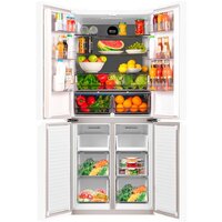 Четырёхдверный холодильник MAUNFELD MFF183NFWE - Изображение №2 — Chaika Market