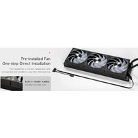 Система жидкостного охлаждения для процессора PCCooler DC360 Pro ARGB Display (черный) - Изображение №7 — Chaika Market