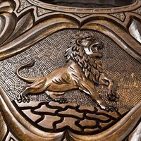 Шашки/нарды Haleyan Лев с ручкой kh015 - Изображение №3 — Chaika Market