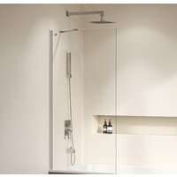 Стеклянная шторка для ванны RGW SC-151 700 351115107-11 — Chaika Market