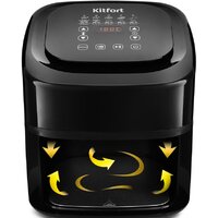 Аэрогриль (аэрофритюрница) Kitfort KT-2215 - Изображение №5 — Chaika Market