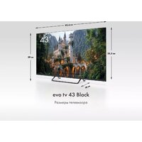 Телевизор Evo TV 43 Black TD0051752RU - Изображение №11 — Chaika Market