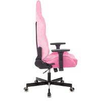 Игровое (геймерское) кресло Бюрократ Knight N1 Fabric (розовый Velvet 36) - Изображение №4 — Chaika Market