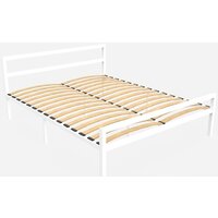 Кровать ИП Князев Наргиз 90x200 (белый) - Изображение №3 — Chaika Market