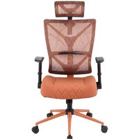 Офисное кресло CHAIRMAN CH566 (оранжевый) - Изображение №4 — Chaika Market