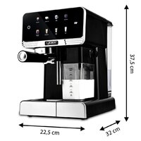 Рожковая кофеварка Yoer Creamo EMF03BK - Изображение №14 — Chaika Market