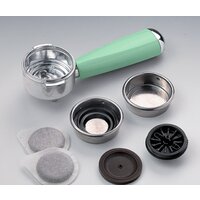 Рожковая кофеварка Ariete Vintage 1389 (зеленый) - Изображение №4 — Chaika Market