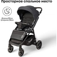 Коляска прогулочная «книга» Bubago Model Bass Light BG 137-4 (темно-серый) - Изображение №10 — Chaika Market