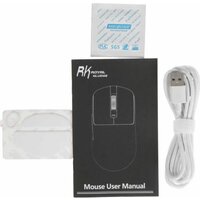 Игровая мышь Royal Kludge M3 Panda (белый) - Изображение №8 — Chaika Market