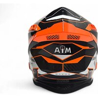 Мотошлем AIM RH855 Carbon Razor RH855R-DWR-XS (XS, белый/красный) - Изображение №4 — Chaika Market