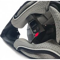 Мотошлем AIM RH855 Carbon Razor RH855R-DWR-XS (XS, белый/красный) - Изображение №11 — Chaika Market