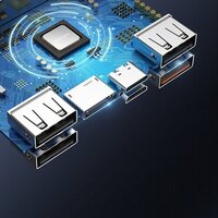 Внешний аккумулятор Baseus Amblight Digital Display 65W 30000mAh (белый) - Изображение №4 — Chaika Market