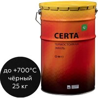 Краска Certa Термостойкая 9004 700С 25 кг (черный) - Изображение №2 — Chaika Market