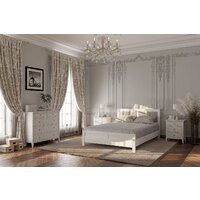 Комоды, тумбы Bravo Мебель Мэгги (белый снег/лак белый) - Изображение №3 — Chaika Market