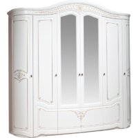 Шкаф распашной ФорестДекоГрупп Луиза 6.1 (слоновая кость) — Chaika Market