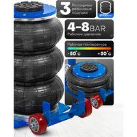 Подкатной домкрат FORSAGE F-TRA1812(59733) - Изображение №7 — Chaika Market