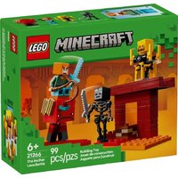 Конструктор LEGO Minecraft 21266 Битва за лаву Нижнего мира — Chaika Market