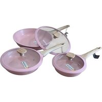 Набор сковород FeisiLang FL-S006YZ Pink — Chaika Market