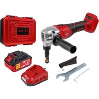 Высечные электрические ножницы Wortex CNB 1825 XLT SET 1318929 (с 1-м АКБ, кейс) — Chaika Market