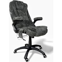 Офисное кресло Calviano Veroni 56 (серый плюш) - Изображение №11 — Chaika Market