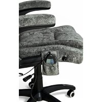 Офисное кресло Calviano Veroni 56 (серый плюш) - Изображение №8 — Chaika Market