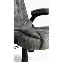 Офисное кресло Calviano Veroni 56 (серый плюш) - Изображение №18 — Chaika Market