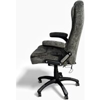 Офисное кресло Calviano Veroni 56 (серый плюш) - Изображение №10 — Chaika Market