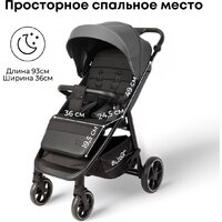 Коляска прогулочная «книга» Bubago Model Bass Light BG 137-3 (серый) - Изображение №10 — Chaika Market