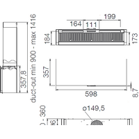 Кухонная вытяжка Elica Rules NAKED/F/120 PRF0163759 - Изображение №15 — Chaika Market
