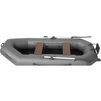 Моторно-гребная лодка Лоцман Стандарт 260 (серый) - Изображение №2 — Chaika Market