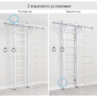 Детский спортивный комплекс Romana Eco 2.1 02.21.8.14.500.08.01 (белый) - Изображение №2 — Chaika Market