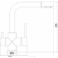 Смеситель Gross Aqua Ecolife 3120609C - Изображение №2 — Chaika Market