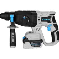 Перфоратор Deko ZKCH20 084-1042 (с 2-мя АКБ, кейс) - Изображение №3 — Chaika Market