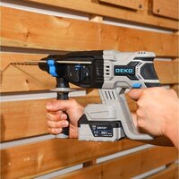 Перфоратор Deko ZKCH20 084-1042 (с 2-мя АКБ, кейс) - Изображение №5 — Chaika Market