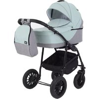 Универсальная коляска Rant Siena New (2 в 1, 10 серый/ментоловый) — Chaika Market