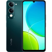 Телефон Vivo Y04 4GB/128GB международная версия (малахитовый черный) — Chaika Market