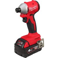 Винтоверт Milwaukee M18 BLIDRCMC-402C 4933499457 (с 2-мя АКБ, кейс) - Изображение №2 — Chaika Market