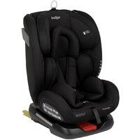 Детское автокресло Indigo Tourneo Isofix (черный твил) — Chaika Market