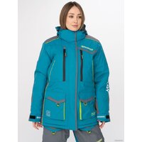 Костюм Huntsman Siberia Lady Breathable 44-46/158-164 (бирюза/серый) - Изображение №2 — Chaika Market