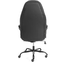 Офисное кресло TetChair Boss metalBL кожзам (черный, 36-6) - Изображение №5 — Chaika Market