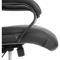 Офисное кресло TetChair Boss metalBL кожзам (черный, 36-6) - Изображение №11 — Chaika Market