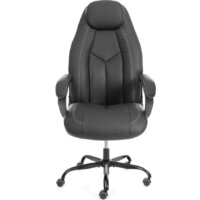 Офисное кресло TetChair Boss metalBL кожзам (черный, 36-6) - Изображение №6 — Chaika Market
