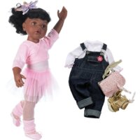 Кукла Gotz Ханна Балерина афро-американка 1159850 - Изображение №2 — Chaika Market