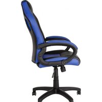 Офисное кресло Меб-ФФ MF-349 (черный/синий) - Изображение №3 — Chaika Market